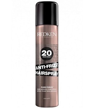 Неаэрозольный спрей для фиксации укладки - Redken Anti Frizz Spray 20 (Pure Force) 